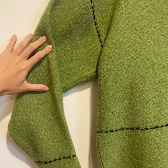 Vintage Wool Green Jacket - Picture 3 of 4